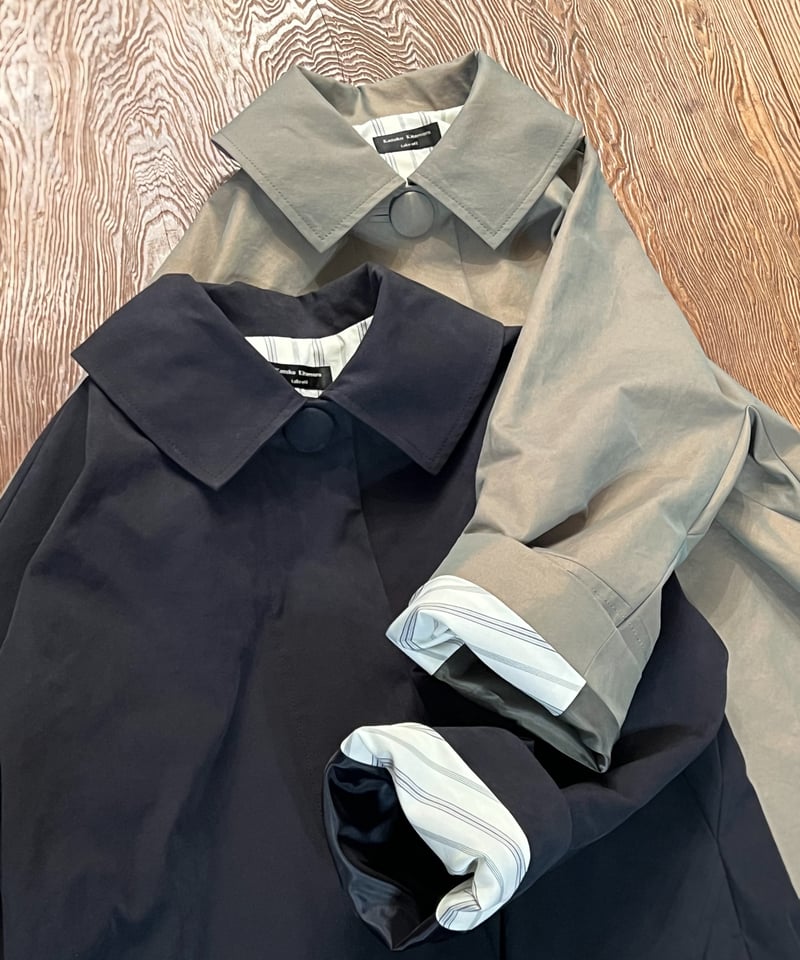 予約販売】薄っすら玉虫色ロングコート | take off［オフィシャルストア］