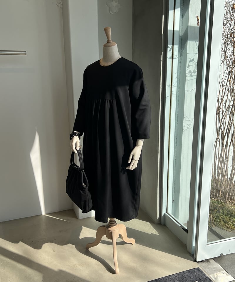 希少　KAPITAL キャピタル　リネンアリメトリーワンピース　黒 希少 KAPITAL キャピタル リネンアリメトリーワンピース 黒