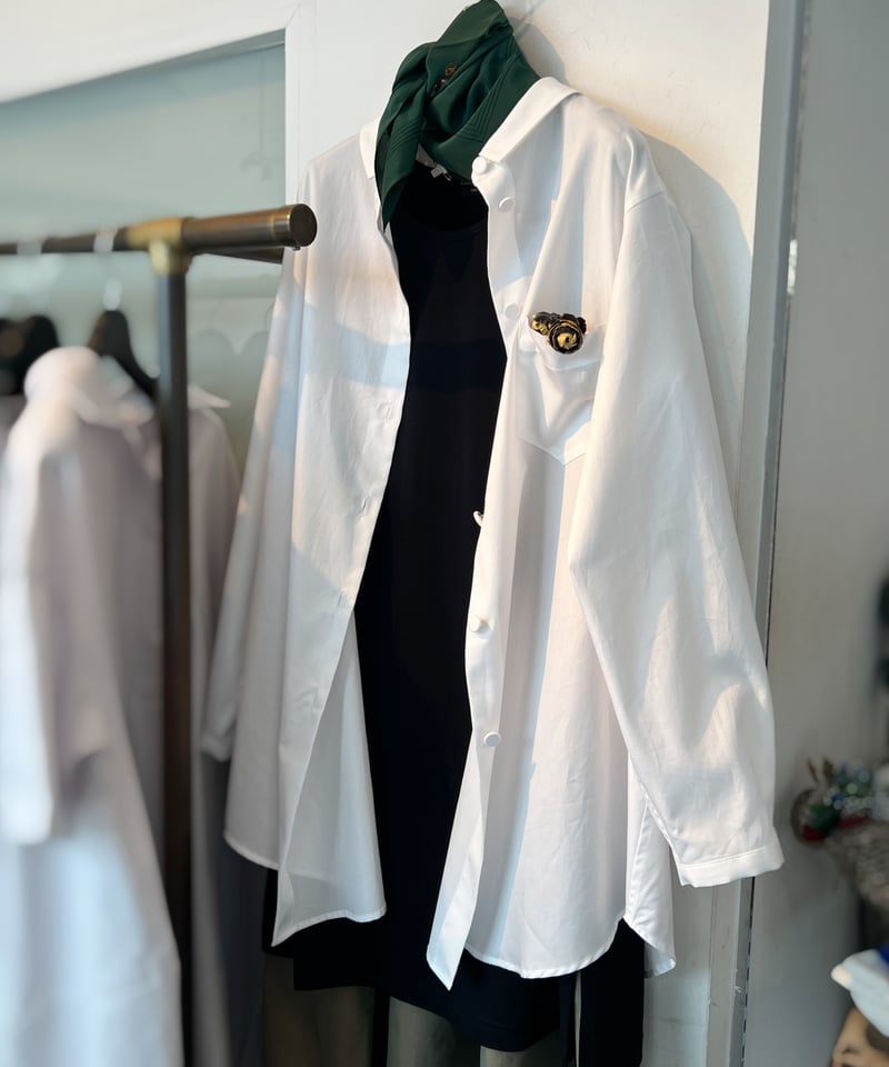 D-due コットンブラウス　とかげ柄　2017SS D-due コットンブラウス とかげ柄 2017SS