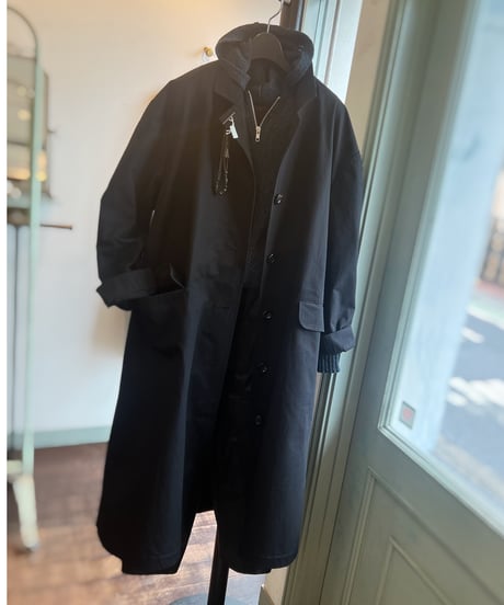 takeoff鎌倉 吊り編みニットジャケット F 美品 カズコキタムラ 黒 Metal Knit】TACO / ニットブルゾン / BLACK / 編み物☆堀ノ内×VINYL