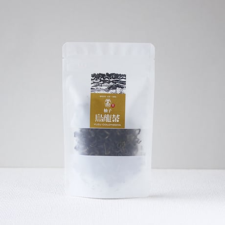 柚子烏龍茶／40ｇ　半発酵茶（国産）Japanese Oolong Tea with Citron