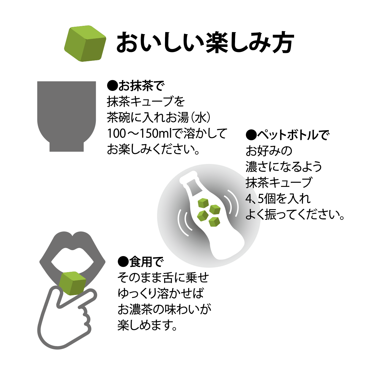 コロコロ抹茶(微糖プレーン)1箱＆チョコ抹茶CUBE1箱&コロコロ抹茶(無糖