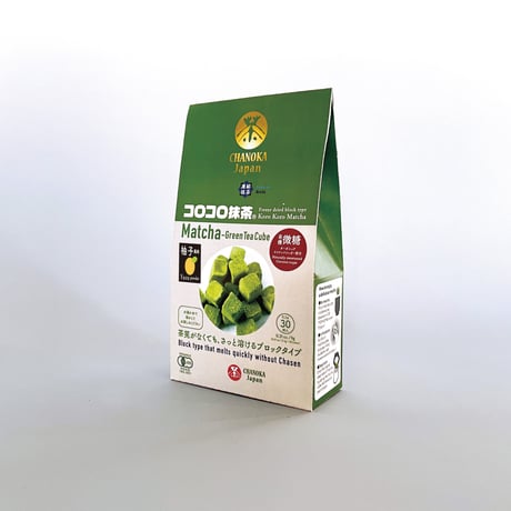 コロコロ抹茶／微糖柚子  0.4ｇⅹ30個  Koro Koro Matcha / low sugar(Yuzu)