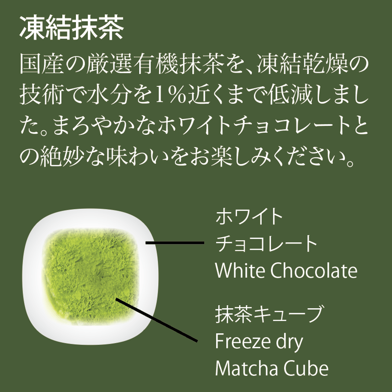 コロコロ抹茶(微糖プレーン)1＆チョコ抹茶CUBE1&コロコロ抹茶(無糖) 1