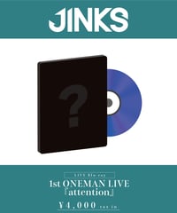 [JINKS]【LIVE Blu-ray】1st ONEMAN LIVE『attention』 @evoL by GRANDMIRAGE