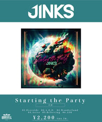 [JINKS]  EP『Starting the Party』（6曲入りCD）限定ステッカー付き