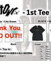 [ NightOwl ] 1st Tee BLACK x WHITE
