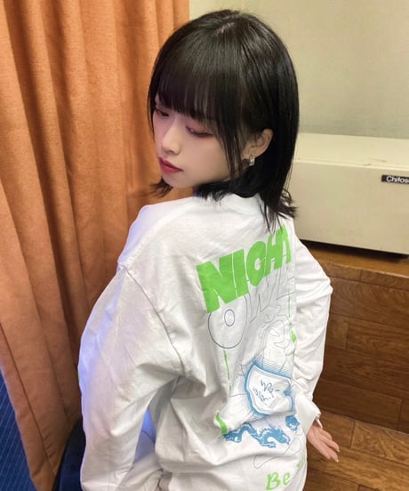 [ NightOwl ][受注販売]復刻版 ” Be The One” Long sleeve T-shirt（ブラック）