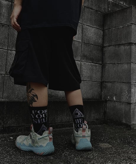 [ 我儘ラキア ] B/F your self Socks [ブラック]-(受注生産)-
