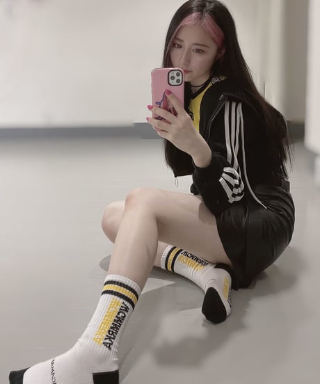 [ 我儘ラキア ]WR SKATE SOX -White-
