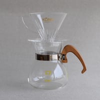 KONO｜Coffee Dripper Set [WOOD] - 2人用
