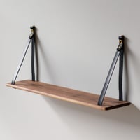 COMMON MFG.｜Wall Shelf - B.walnut×BK