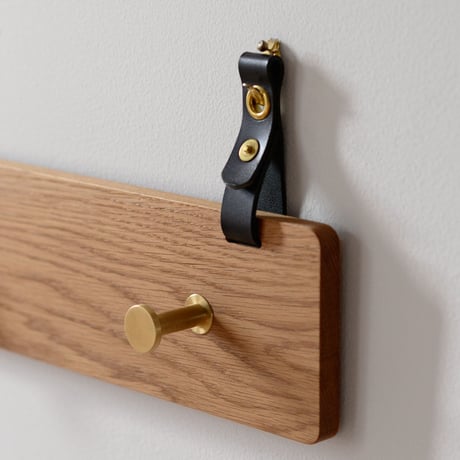 COMMON MFG.｜Wall Hooks - Oak×BK