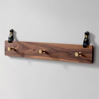 COMMON MFG.｜Wall Hooks - B.walnut×BK