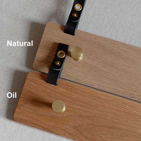 COMMON MFG.｜Wall Hooks - Oak×BK
