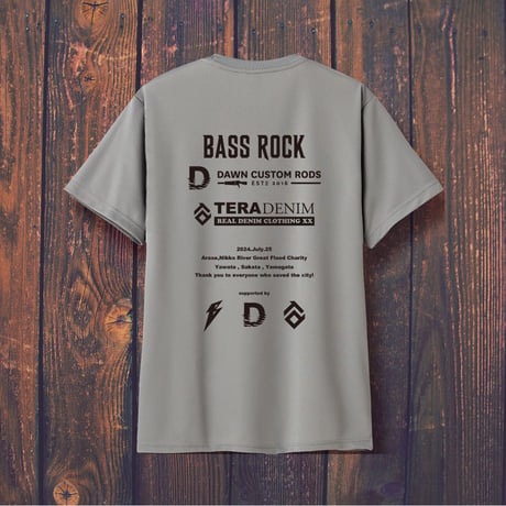 "復興支援" 3 NAME DRY Tee