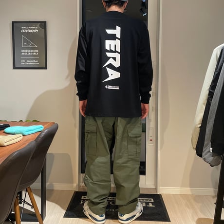 "MAD LOGO" Long Sleeve Tee