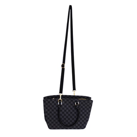 2502077　ハンドバッグ（ブラックデニム）