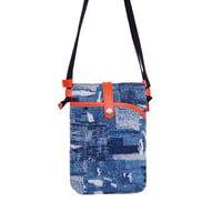 B240006　BORO denim サコッシュポーチ
