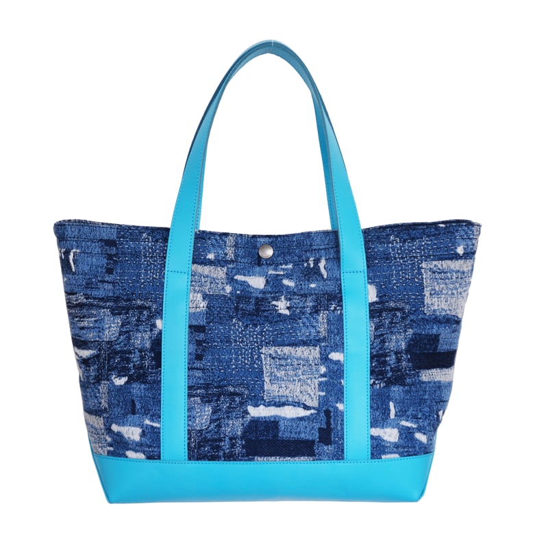 専用ページ　ユキエモン　トートバック B240007 BORO denim ベーシックトート | WAZAVI-collection