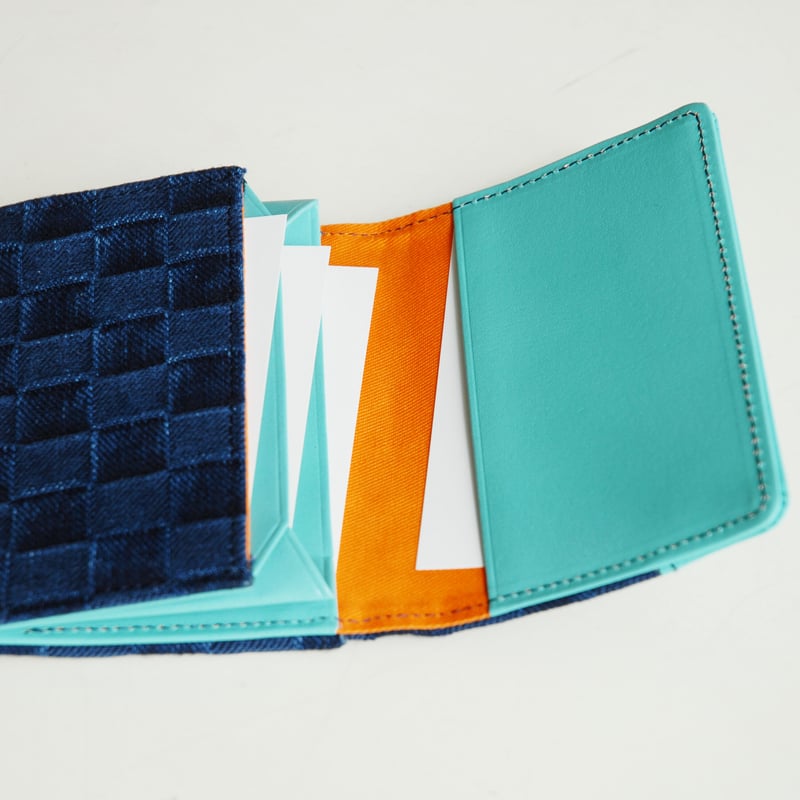 TOMO NARIAI ダークネイビー 名刺入れ TOMO NARIAI for everyone business card case (DARK NAVY
