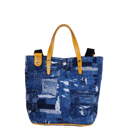 B240005　BORO denim トートポシェット