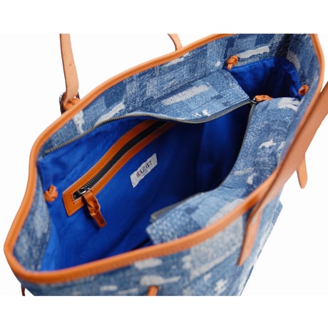 B240002　BORO denim トートバッグL