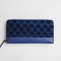 2302005-1　ラウンド財布（ダーク）