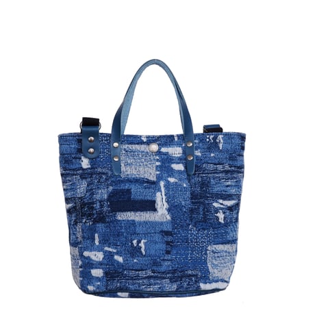 B240005　BORO denim トートポシェット