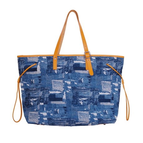 B240002　BORO denim トートバッグL