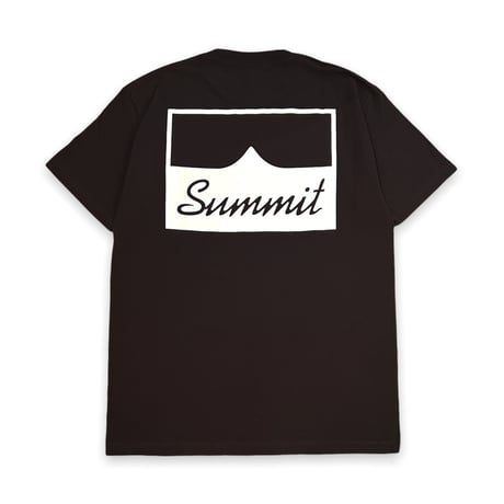SUMMIT W-Side Logo Tee Black