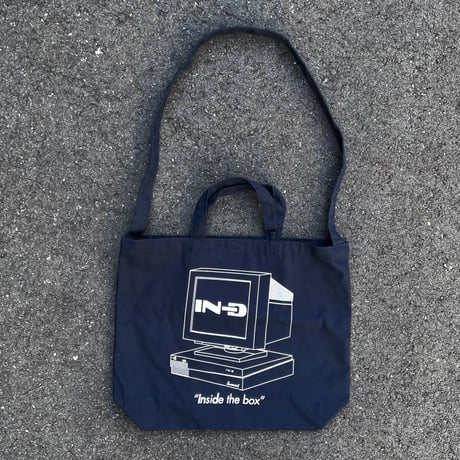 in-d "inside the box" tote bag (PC-Logo)