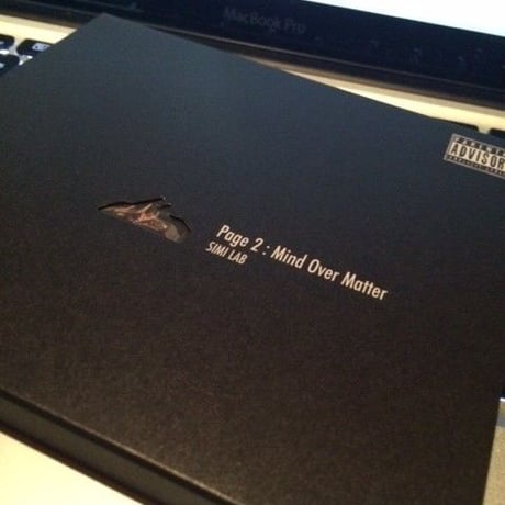 SIMI LAB "Page 2 : Mind Over Matter" （初回限定盤 DVD付き）