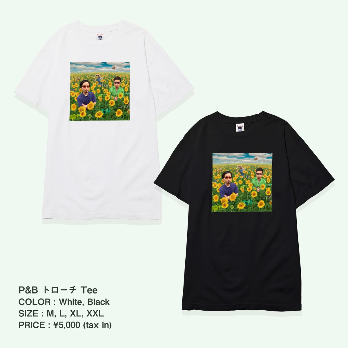 PUNPEE & BIM Tシャツ (Designed by MANKEY) PUNPEE & BIM 