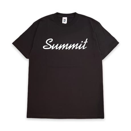 SUMMIT W-Side Logo Tee Black