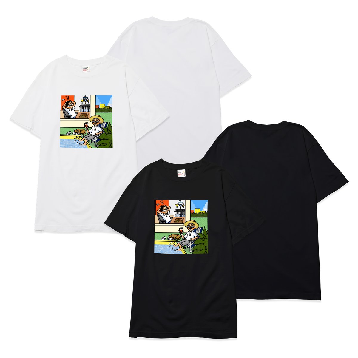 PUNPEE & BIM ICED OUT!!! TOUR 2025 Tシャツ PUNPEE & BIM 