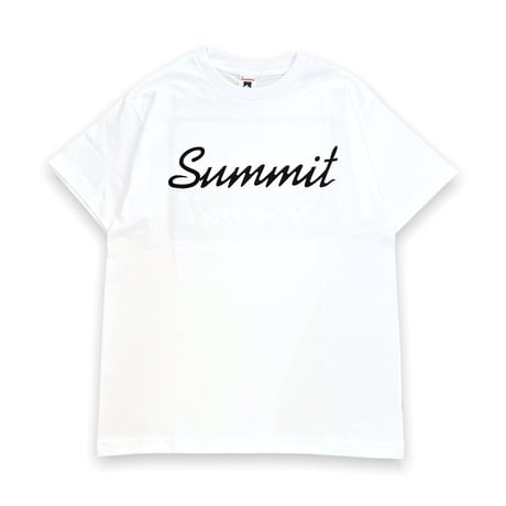 SUMMIT W-Side Logo Tee White