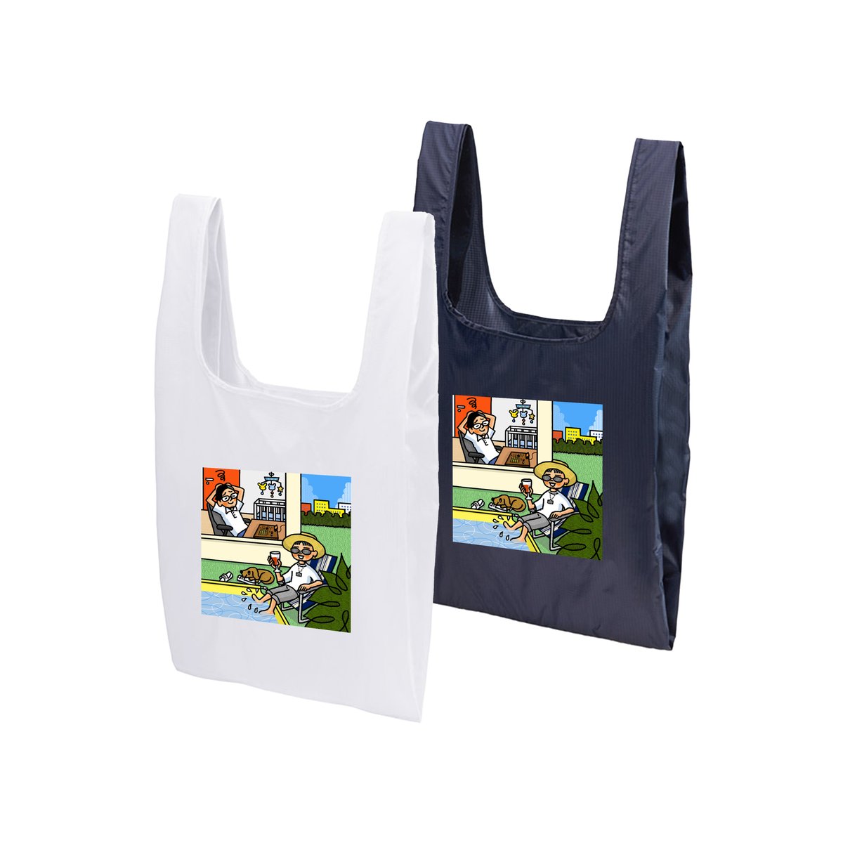 CLIMP展　エコバッグ Amazon.co.jp: CLAMP展 ポーチ付きエコバッグ 黒モコナ