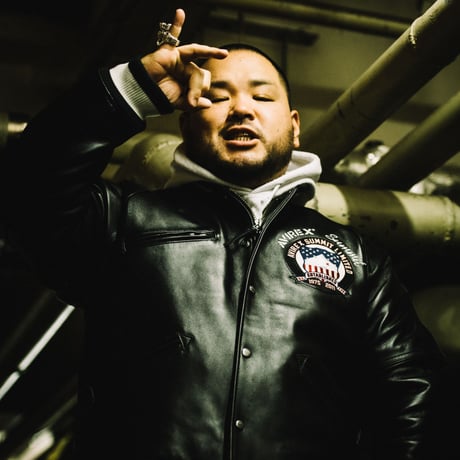 AVIREX × SUMMIT LEATHER VARSITY JACKET