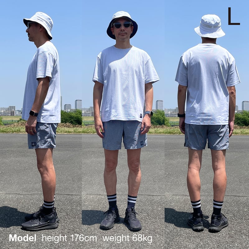 F&M MOIRE Tee 02 WH / KH | FRANK&MORRIS