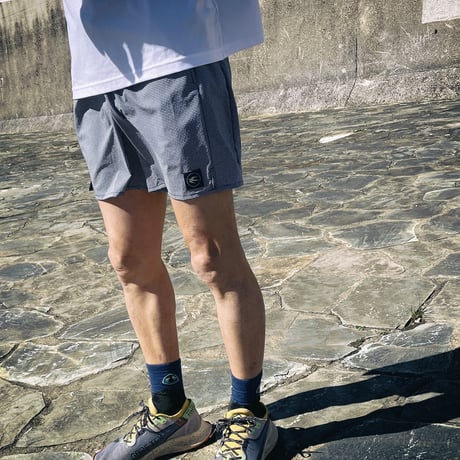 F&M ACTIVE SHORTS  07  Gingham　BK / NV