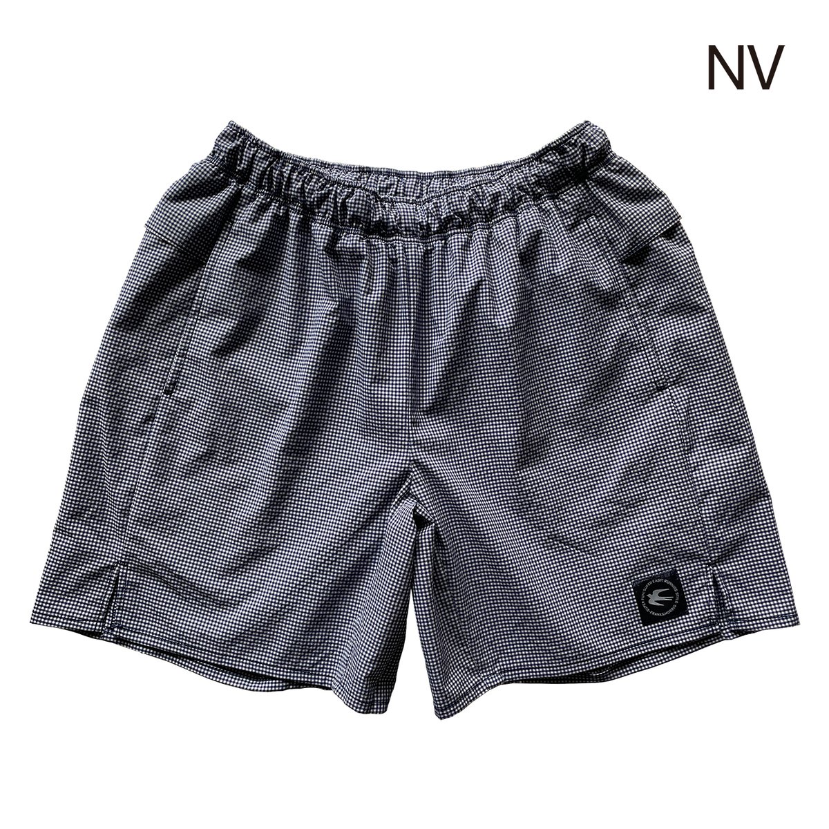 FRANK&MORRIS フランクアンドモリス ショーツ Sサイズ F&M ACTIVE SHORTS 07 Gingham BK / NV | FRANK&