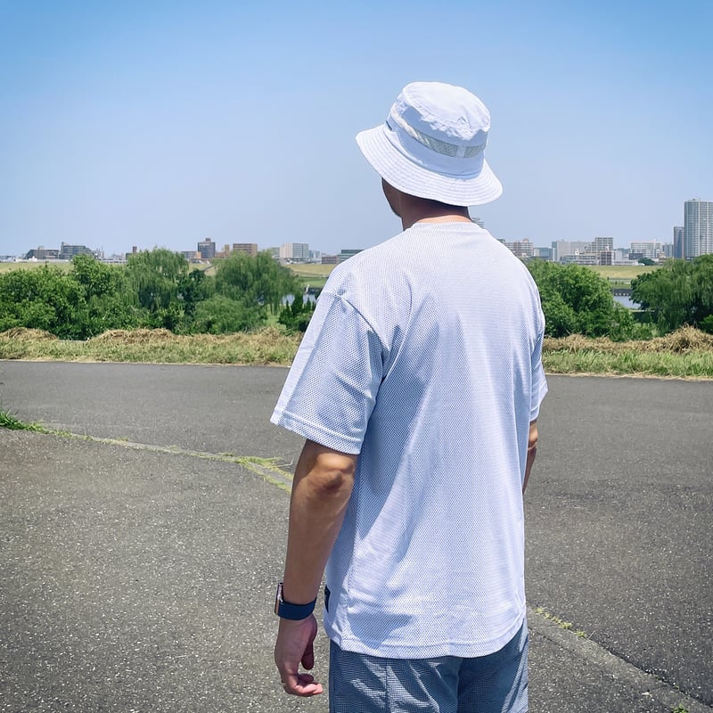 F&M MOIRE Tee 02 WH / KH | FRANK&MORRIS