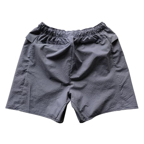 F&M ACTIVE SHORTS  07  Gingham　BK / NV