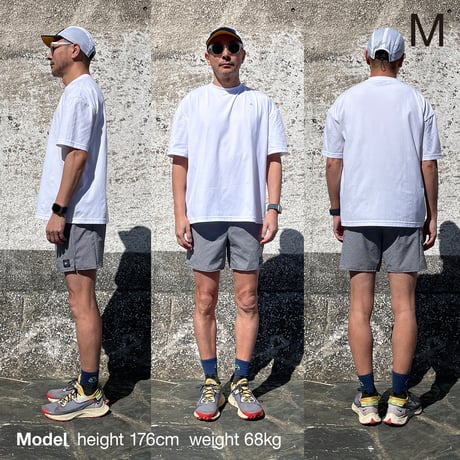 F&M ACTIVE SHORTS  07  Gingham　BK / NV