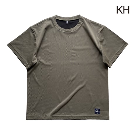 F&M MOIRE Tee 02　WH / KH