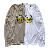 F&M Graphic LONG Tee   BG / WH