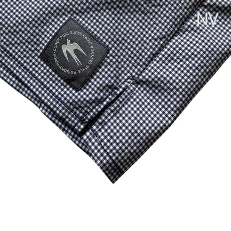 F&M ACTIVE SHORTS  07  Gingham　BK / NV