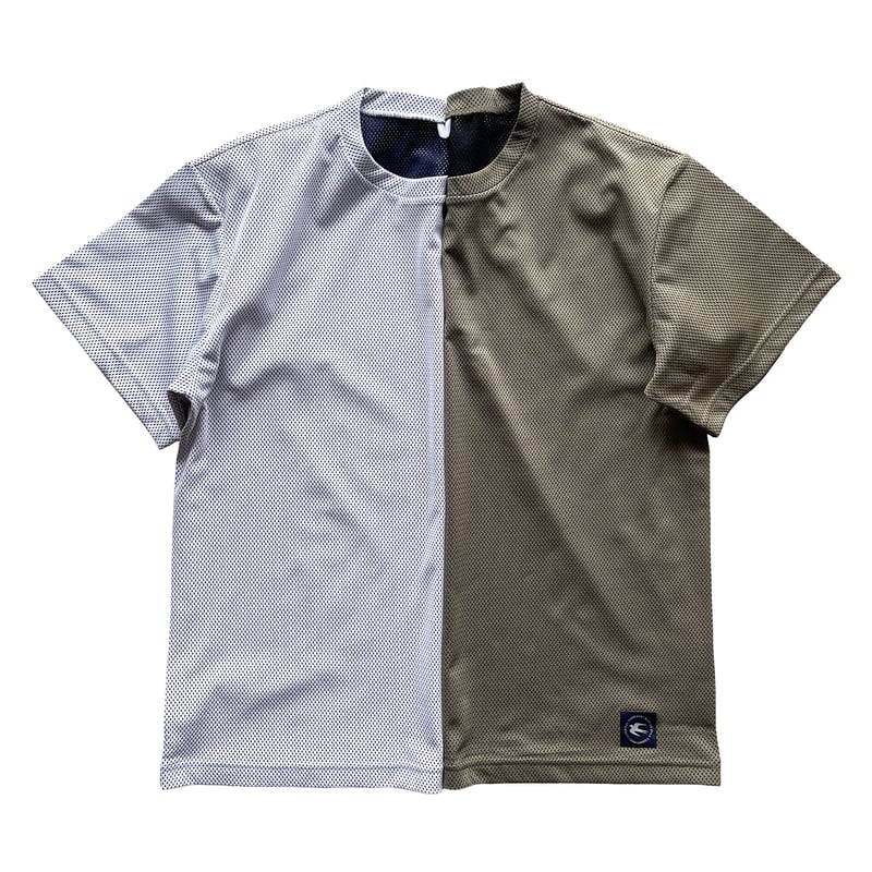 F&M MOIRE Tee 02 WH / KH | FRANK&MORRIS