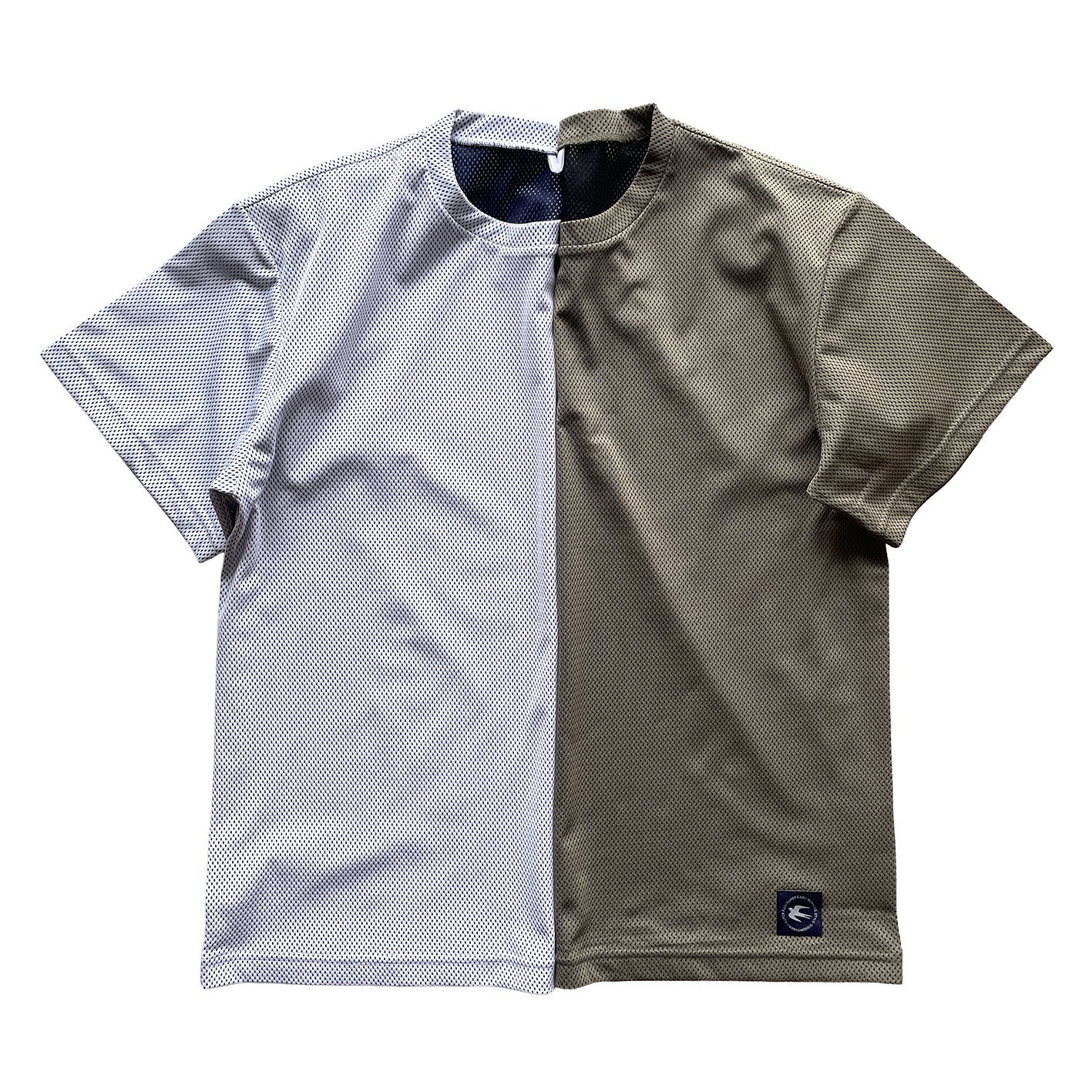 F&M MOIRE Tee 02 WH / KH | FRANK&MORRIS